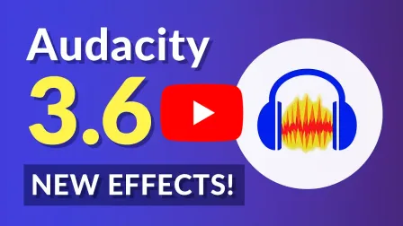 Video thumbnial: Audacity 3.6 - New effects